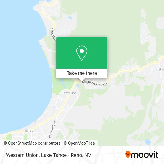 Western Union map