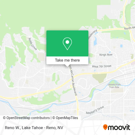 Reno W. map