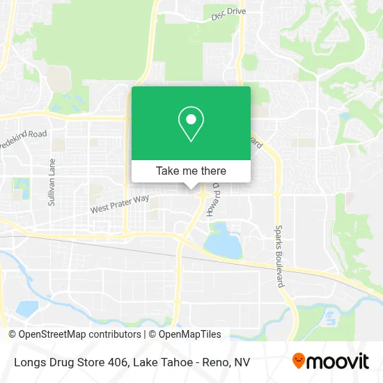 Longs Drug Store 406 map