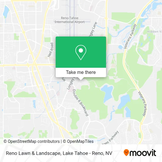 Reno Lawn & Landscape map
