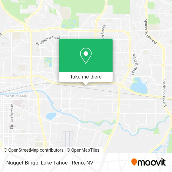 Nugget Bingo map
