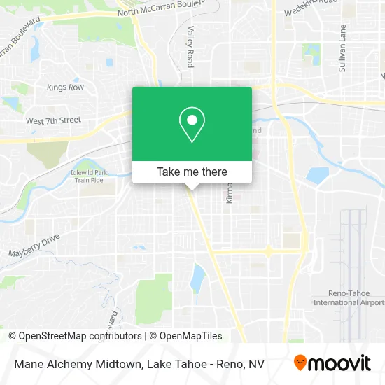 Mane Alchemy Midtown map