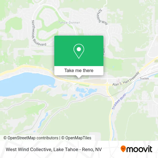 West Wind Collective map
