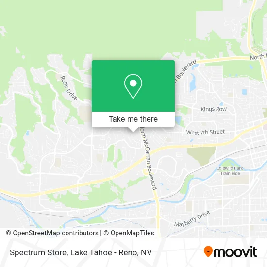 Spectrum Store map