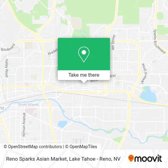 Reno Sparks Asian Market map