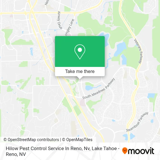 Hilow Pest Control Service In Reno, Nv map