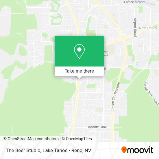The Beer Studio map