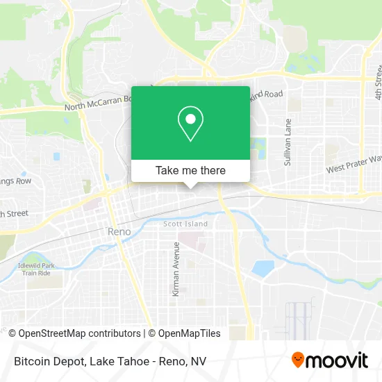 Bitcoin Depot map