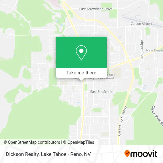 Dickson Realty map