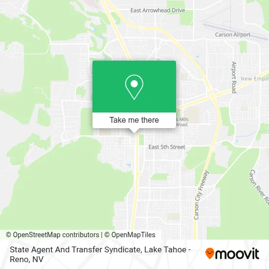 State Agent And Transfer Syndicate map