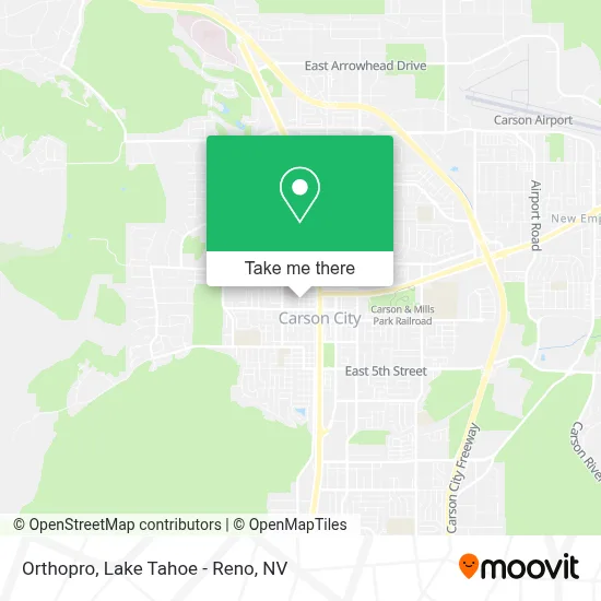 Orthopro map