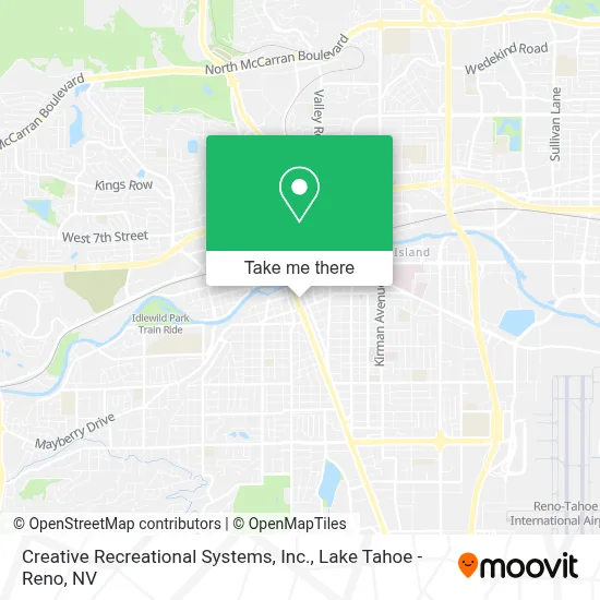 Creative Recreational Systems, Inc. map