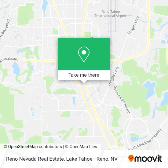 Reno Nevada Real Estate map