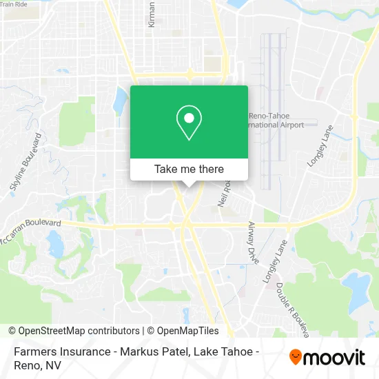 Farmers Insurance - Markus Patel map