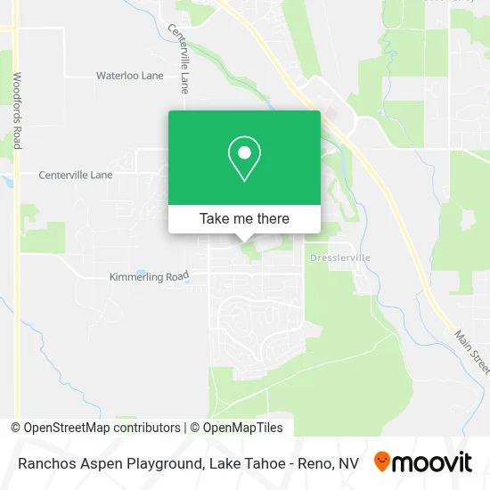 Ranchos Aspen Playground map