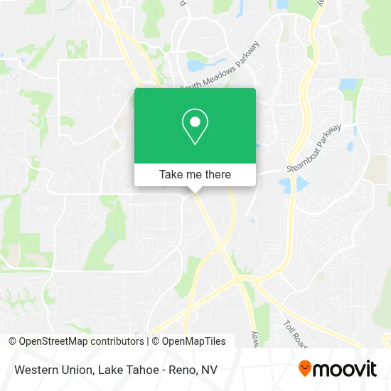 Western Union map