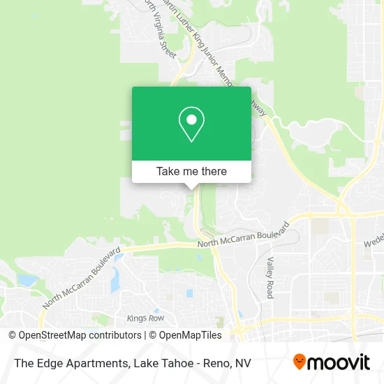 The Edge Apartments map