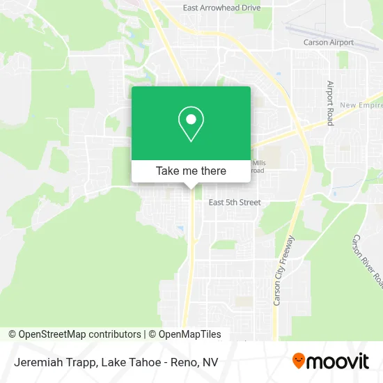 Jeremiah Trapp map