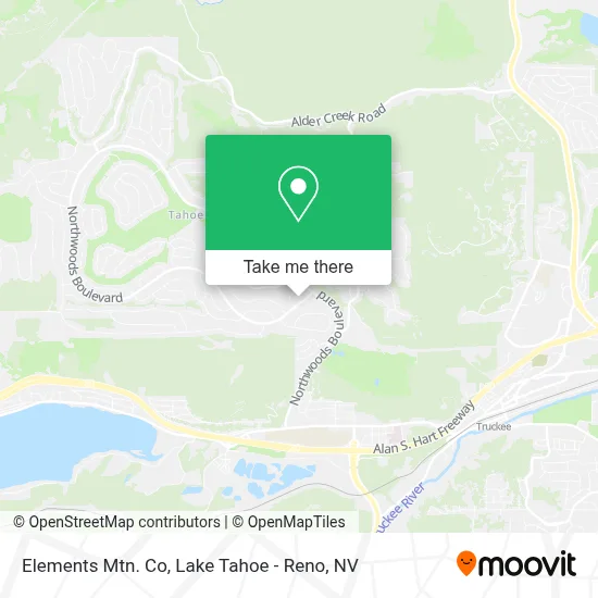 Elements Mtn. Co map