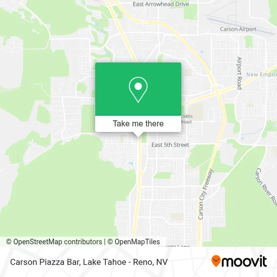 Carson Piazza Bar map