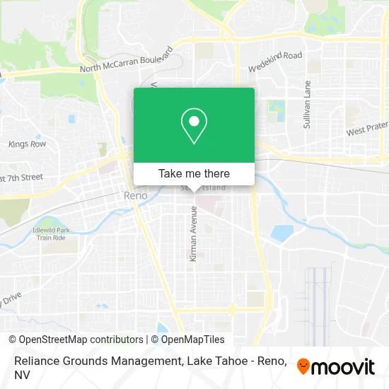 Reliance Grounds Management map