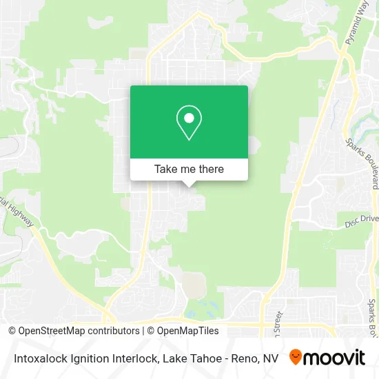 Intoxalock Ignition Interlock map