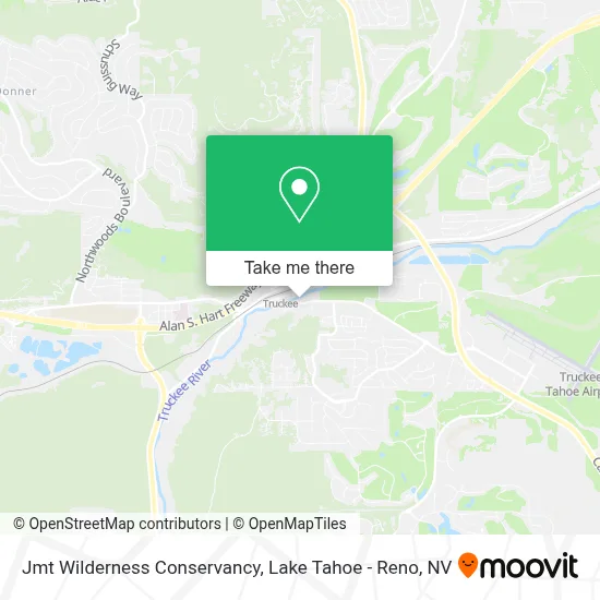 Jmt Wilderness Conservancy map