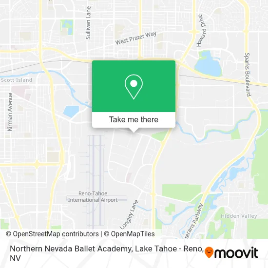 Northern Nevada Ballet Academy map
