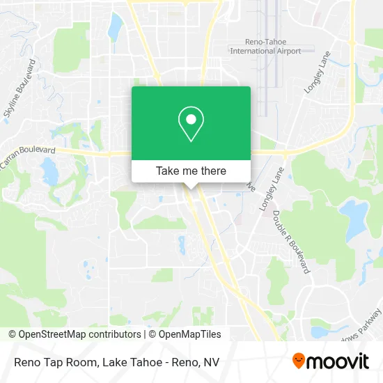 Reno Tap Room map