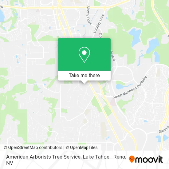 American Arborists Tree Service map