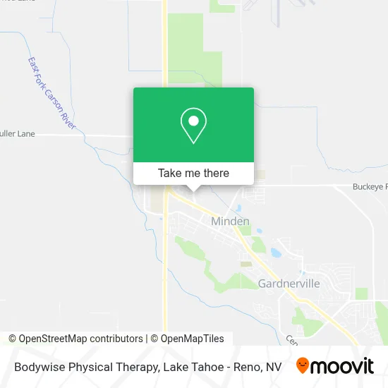 Bodywise Physical Therapy map