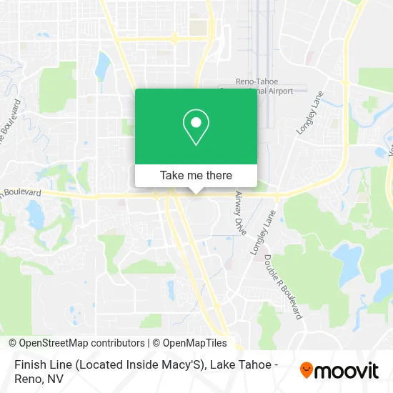 Finish Line (Located Inside Macy'S) map