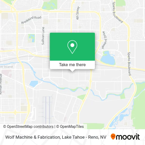 Wolf Machine & Fabrication map