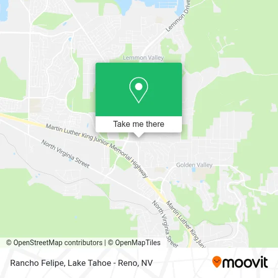 Rancho Felipe map