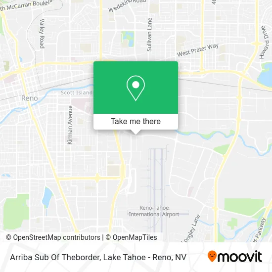Arriba Sub Of Theborder map