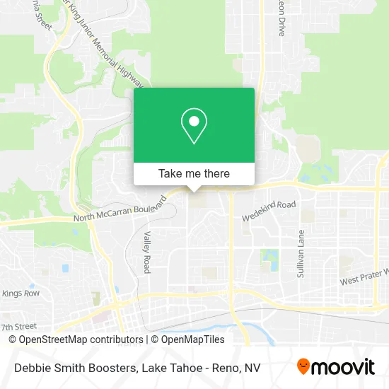 Debbie Smith Boosters map