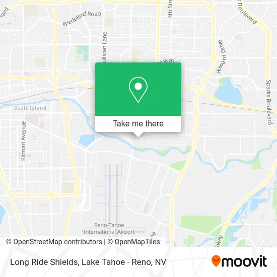 Long Ride Shields map