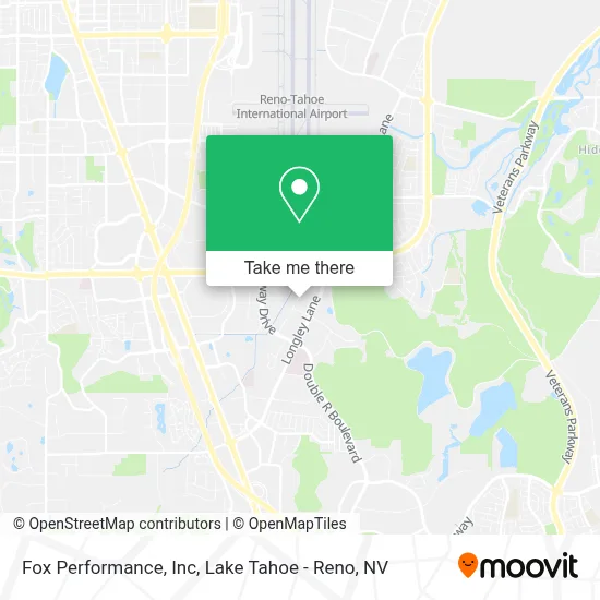Fox Performance, Inc map