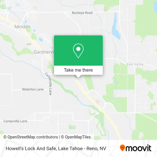 Howell's Lock And Safe map