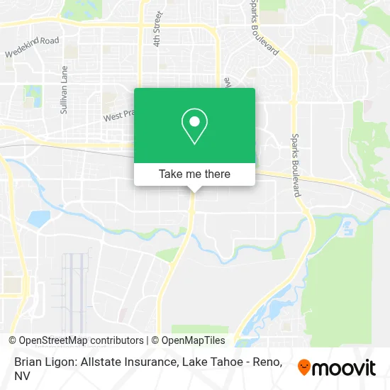 Brian Ligon: Allstate Insurance map