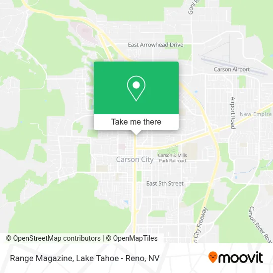 Range Magazine map