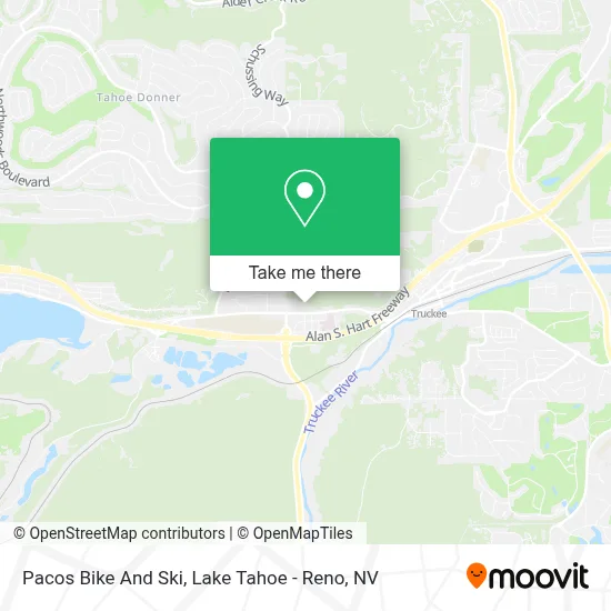 Pacos Bike And Ski map