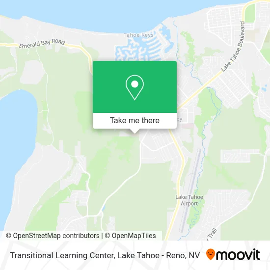 Transitional Learning Center map