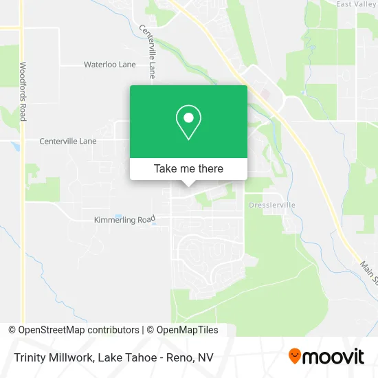 Trinity Millwork map