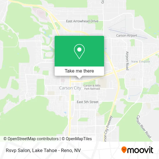 Rsvp Salon map
