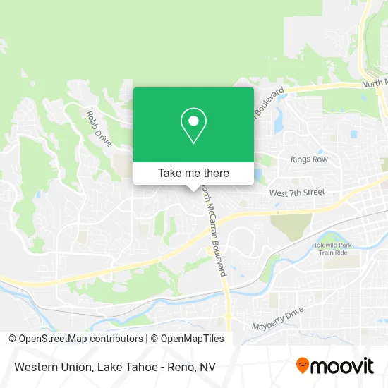 Western Union map