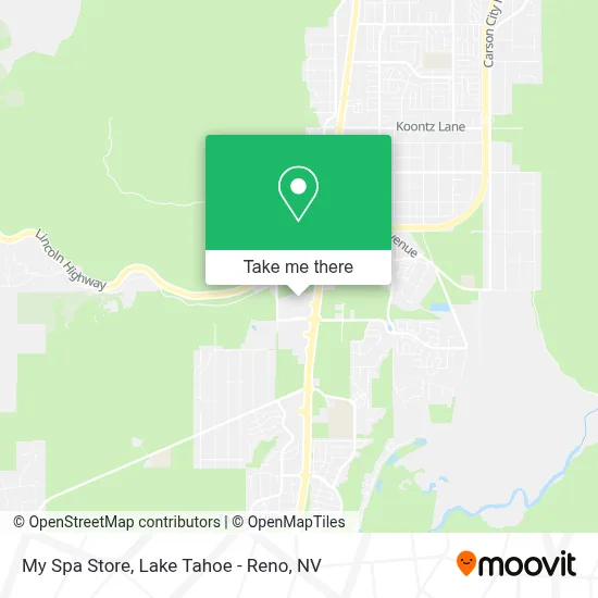 My Spa Store map