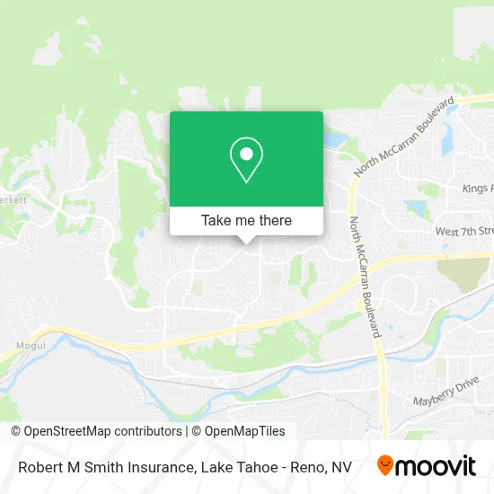 Robert M Smith Insurance map