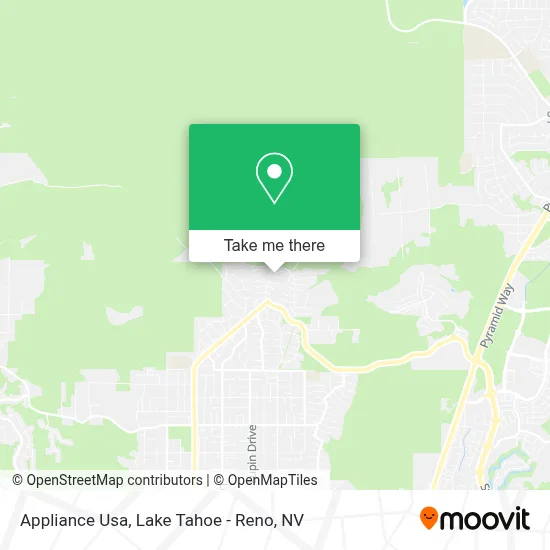 Appliance Usa map
