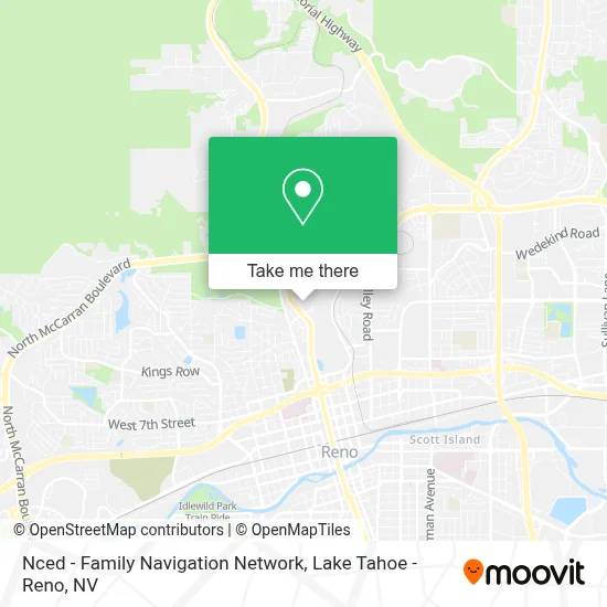 Nced - Family Navigation Network map
